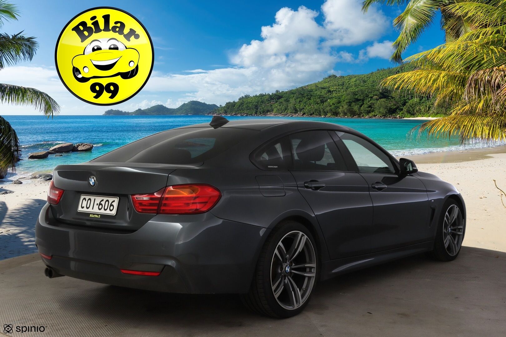 BMW 428 2014 F36 Gran coupe A Business M-Sport *Proffa Navi / Hifit / Sportti penkit * - * Lohko+Sisä / Vakkari / P-tutkat / 2x renkaat *