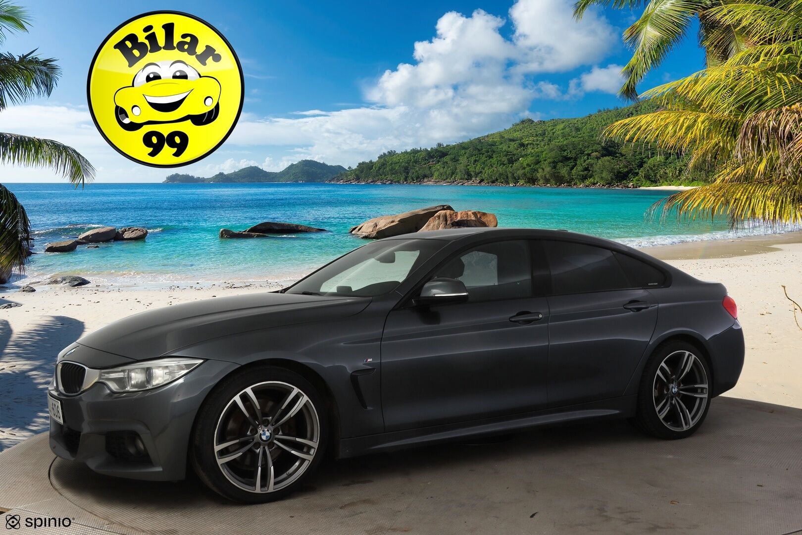 BMW 428 2014 F36 Gran coupe A Business M-Sport *Proffa Navi / Hifit / Sportti penkit * - * Lohko+Sisä / Vakkari / P-tutkat / 2x renkaat *