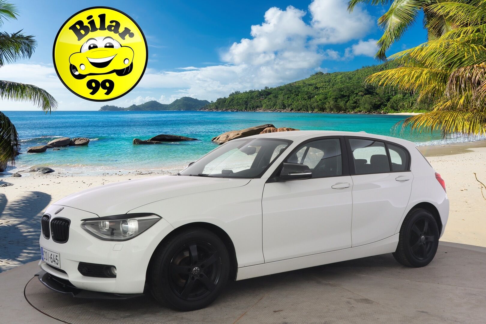 BMW 116 2014 F20 Hatchback 116d TwinPower Turbo A Business * Lohko / Vakkari / Keyless Go / Tutkat / Bluetooth * - *Suomi-auto / Kahdet renkaat vanteineen / Pienet kustannukset*