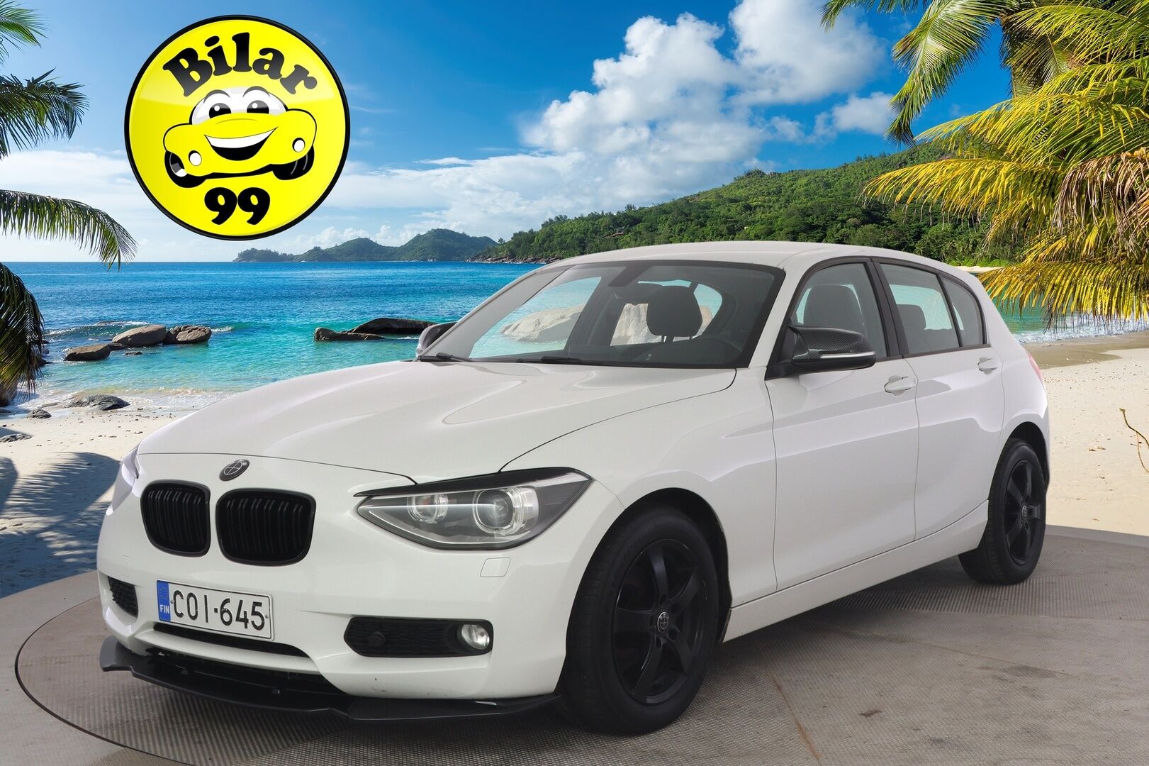 BMW 116 2014 F20 Hatchback 116d TwinPower Turbo A Business * Lohko / Vakkari / Keyless Go / Tutkat / Bluetooth * - *Suomi-auto / Kahdet renkaat vanteineen / Pienet kustannukset*