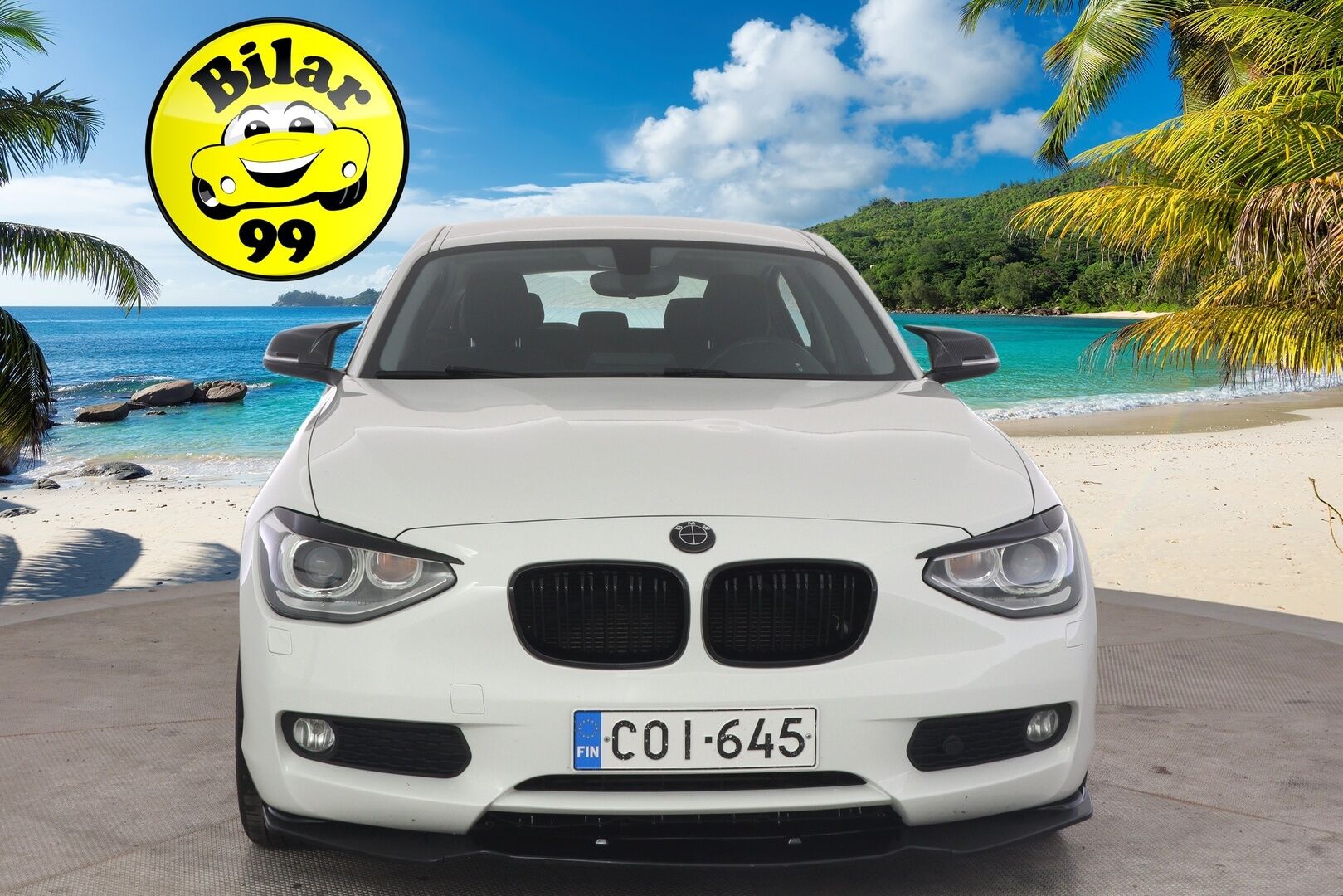 BMW 116 2014 F20 Hatchback 116d TwinPower Turbo A Business * Lohko / Vakkari / Keyless Go / Tutkat / Bluetooth * - *Suomi-auto / Kahdet renkaat vanteineen / Pienet kustannukset*