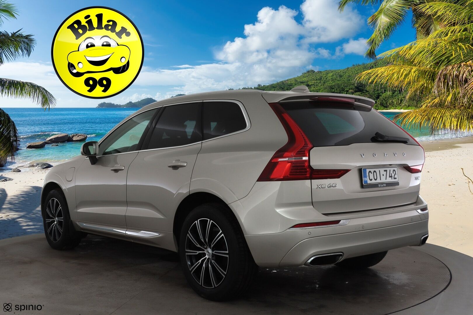 Volvo XC60 2020 T8 TwE AWD Business Inscription aut * ACC / B&W / Webasto / Full LED / Panorama / Koukku / Muistipenkki / BLIS / P.kamera * - Suomi-auto / Akku kuntotarkastettu / Kahdet renkaat aluvanteilla 