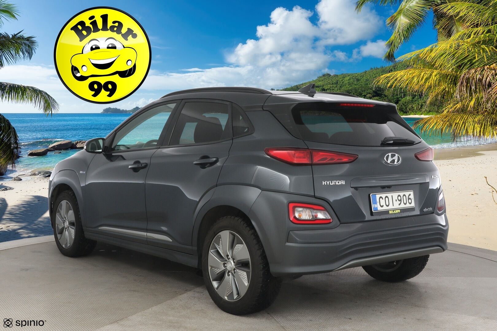 Hyundai KONA 2020 electric 39 kWh 136 hv **ACC / Peruutuskamera / Apple ja Android / Merkkiliikkeen huollot / Navi / Keyless** - Kahdet renkaat aluvanteilla / Merkkihuolto huoltohistoria - HULLU BLACKWEEK KORKOTARJOUS 2,49%