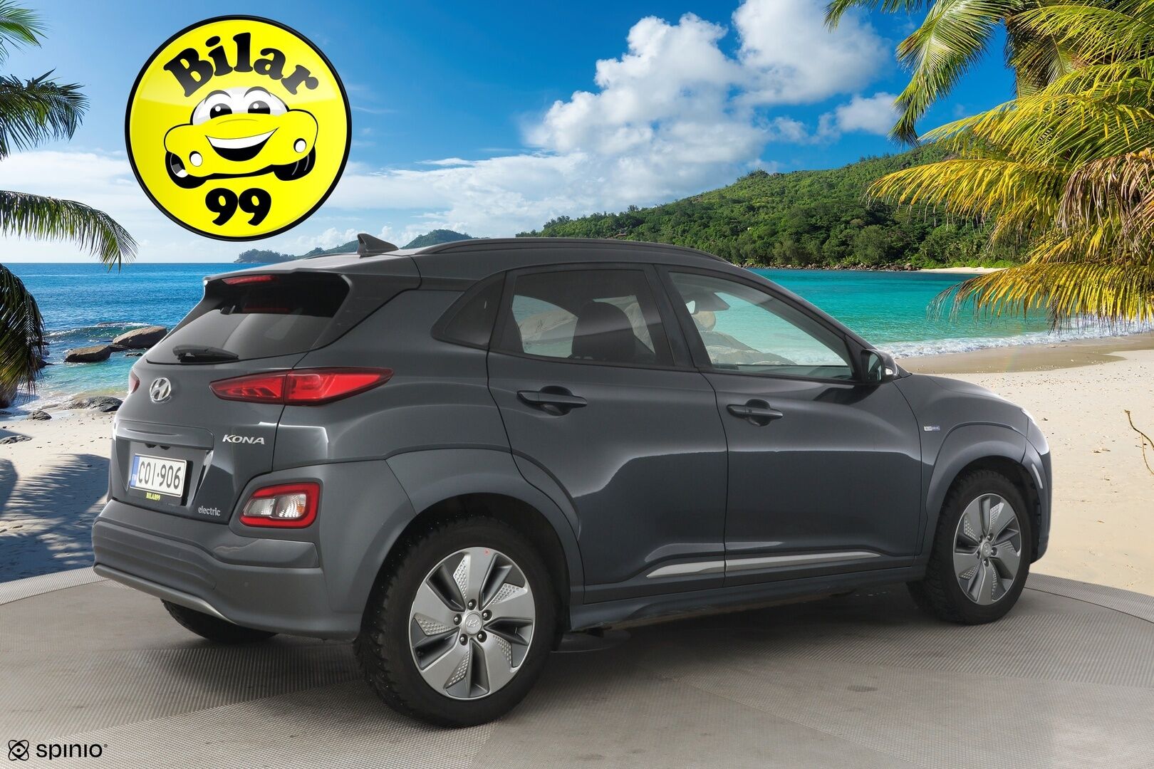 Hyundai KONA 2020 electric 39 kWh 136 hv **ACC / Peruutuskamera / Apple ja Android / Merkkiliikkeen huollot / Navi / Keyless** - Kahdet renkaat aluvanteilla / Merkkihuollettu!