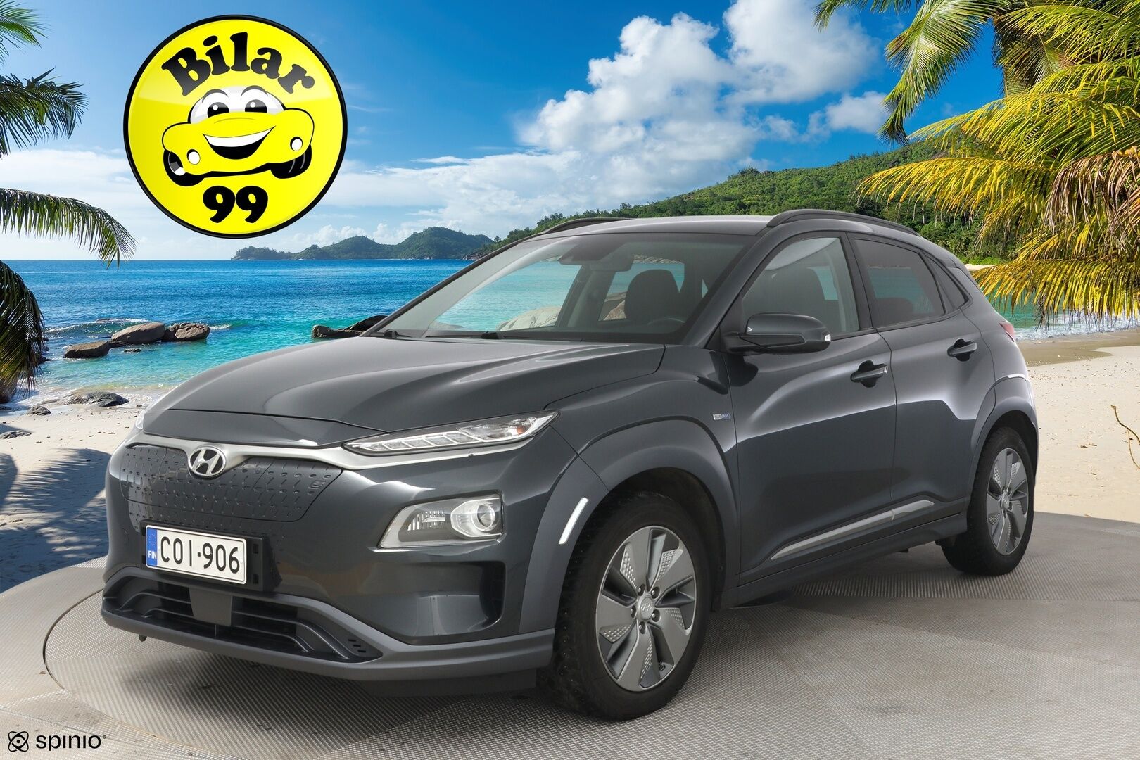Hyundai KONA 2020 electric 39 kWh 136 hv - ACC | Peruutuskamera | Apple ja Android | ILP | Keyless