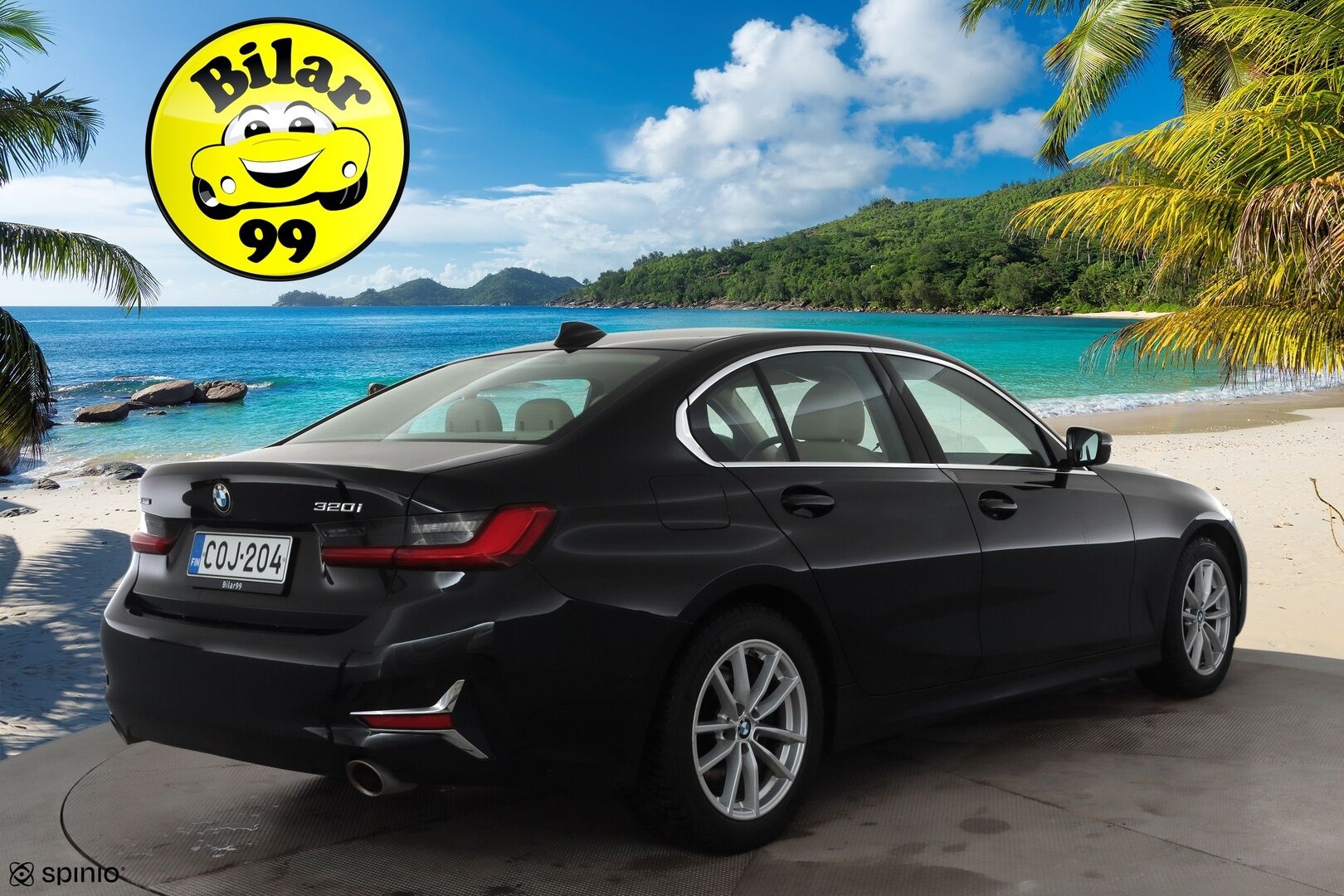 BMW 320 2020 G20 Sedan 320i A xDrive Business Luxury * Sportpenkki Muistilla / LED / P.tutkat / Navi / Kaistavahti / Comfort Access * - Suomi-auto / Kahdet renkaat 