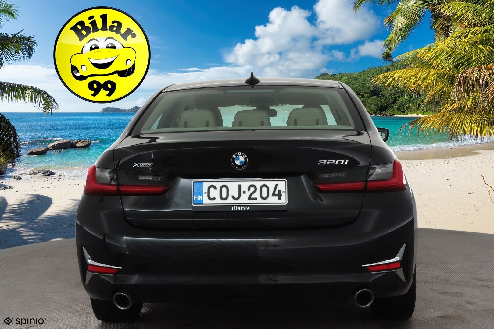 BMW 320 2020 G20 Sedan 320i A xDrive Business Luxury * Sportpenkki Muistilla / LED / P.tutkat / Navi / Kaistavahti / Comfort Access * - Suomi-auto / Kahdet renkaat 