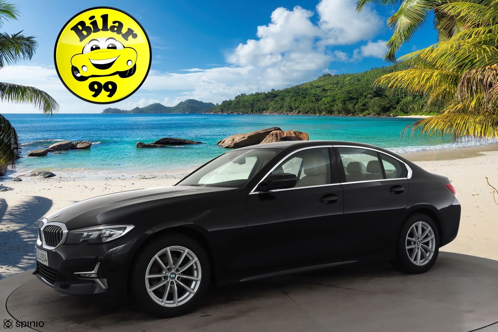 BMW 320 2020 G20 Sedan 320i A xDrive Business Luxury * Sportpenkki Muistilla / LED / P.tutkat / Navi / Kaistavahti / Comfort Access * - Suomi-auto / Kahdet renkaat 