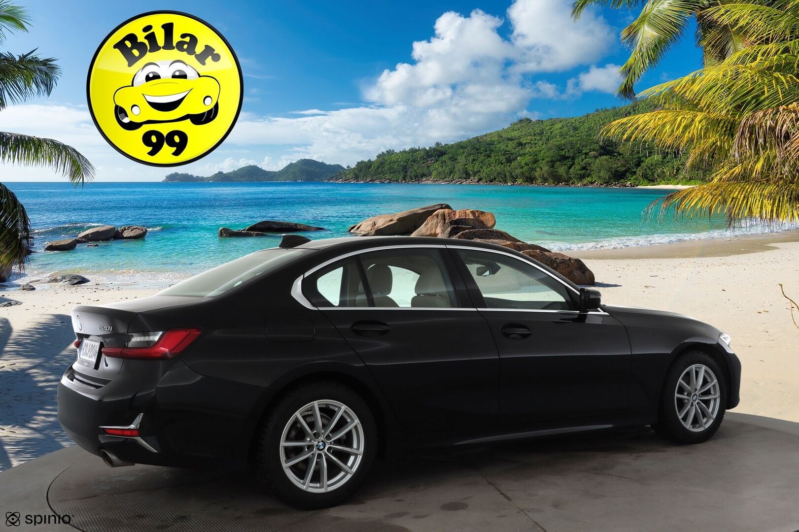 BMW 320 2020 G20 Sedan 320i A xDrive Business Luxury * Sportpenkki Muistilla / LED / P.tutkat / Navi / Kaistavahti / Comfort Access * - Suomi-auto / Kahdet renkaat 