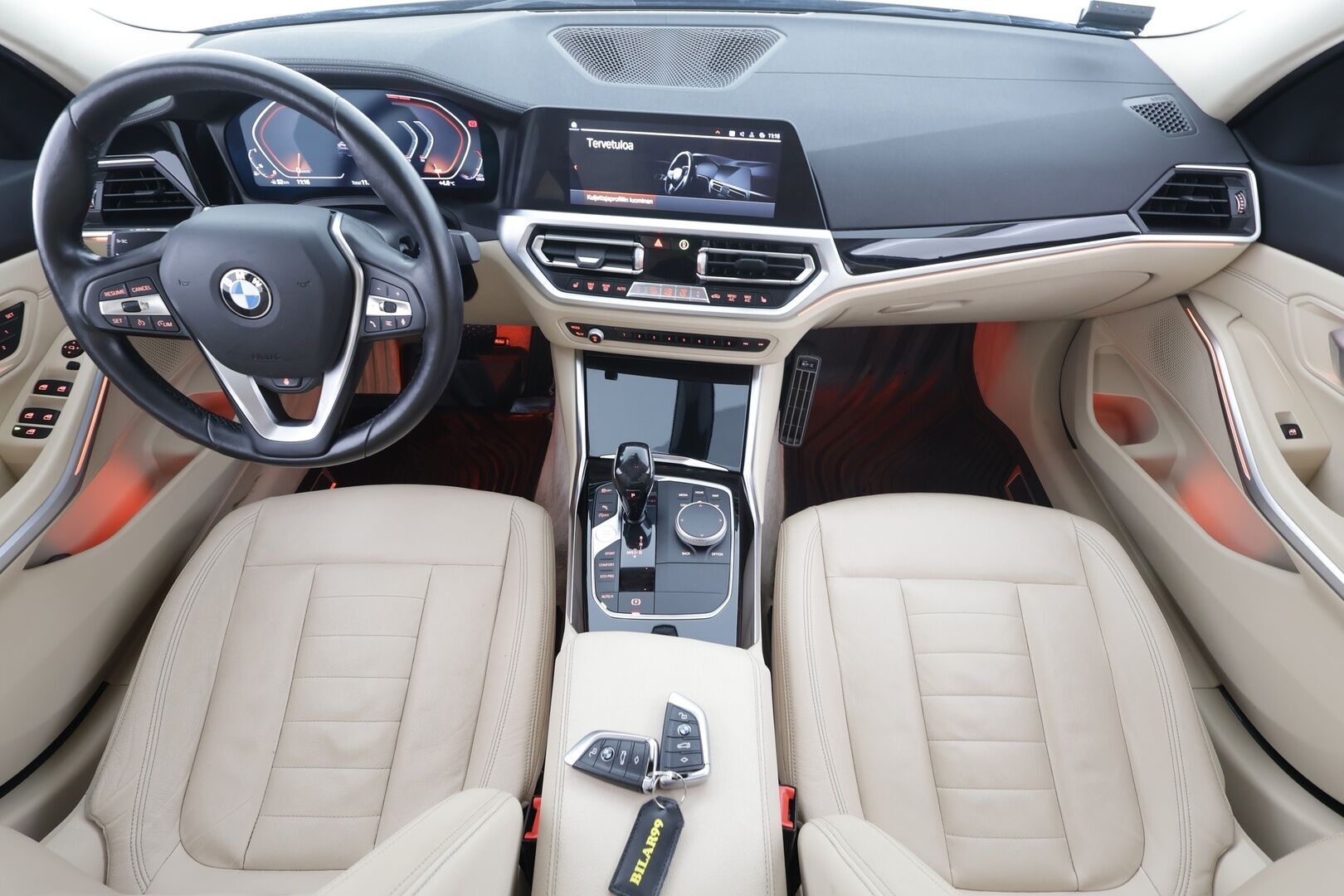 BMW 320 2020 G20 Sedan 320i A xDrive Business Luxury * Sportpenkki Muistilla / LED / P.tutkat / Navi / Kaistavahti / Comfort Access * - Suomi-auto / Kahdet renkaat 