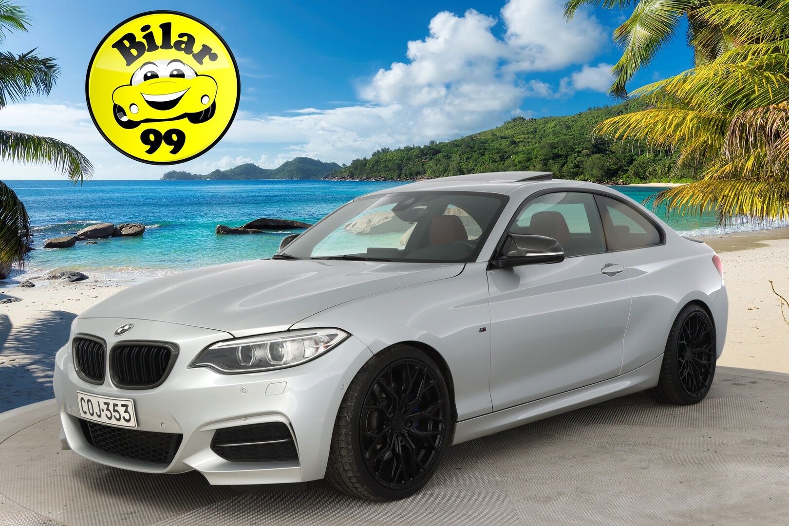 BMW M240i 2017 3.0 F22 M-sport A*Kattoluukku / H&K / Prof.Navi / Punaset muistinahat / Comfort access* - *Shadow line / Applecar-Play / P-Kamera / Vakio!* - HULLUT BLACKWEEK JATKOT - KORKOTARJOUS 2,49%