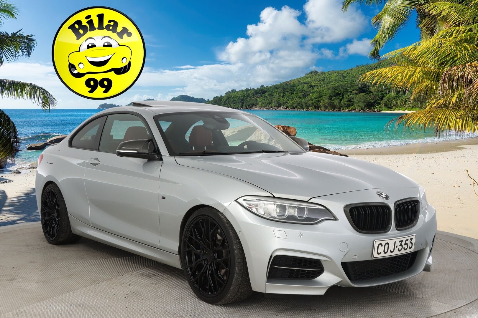 BMW M240i 2017 3.0 F22 M-sport A*Kattoluukku / H&K / Prof.Navi / Punaset muistinahat / Comfort access* - *Shadow line / Applecar-Play / P-Kamera / Vakio!* - HULLUT BLACKWEEK JATKOT - KORKOTARJOUS 2,49%