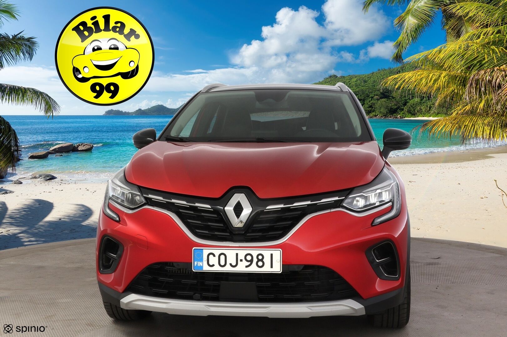 Renault Captur 2020 TCe 130 EDC7-aut Intens * Adapt.vakkari / Lohkolämmitin / Ratinlämmitin / P-kamera / Keyless Go * - * Suomi-auto / Kahdet renkaat aluvantein! *