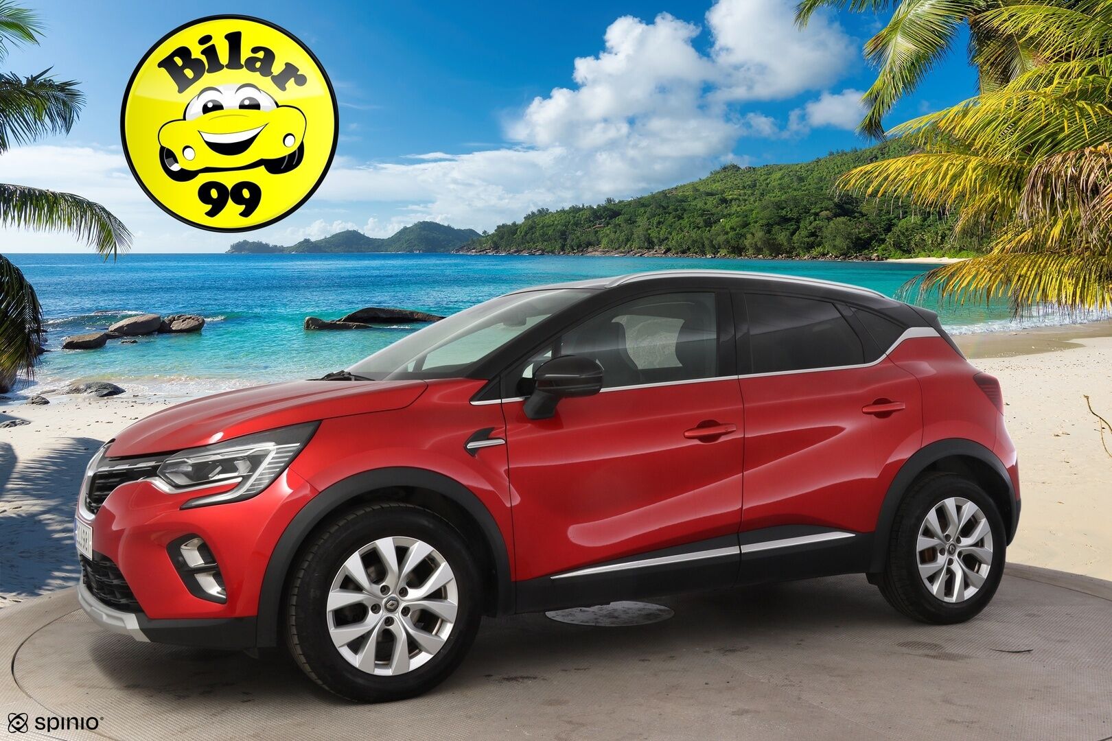 Renault Captur 2020 TCe 130 EDC7-aut Intens * Adapt.vakkari / Lohkolämmitin / Ratinlämmitin / P-kamera / Keyless Go * - * Suomi-auto / Kahdet renkaat aluvantein! *
