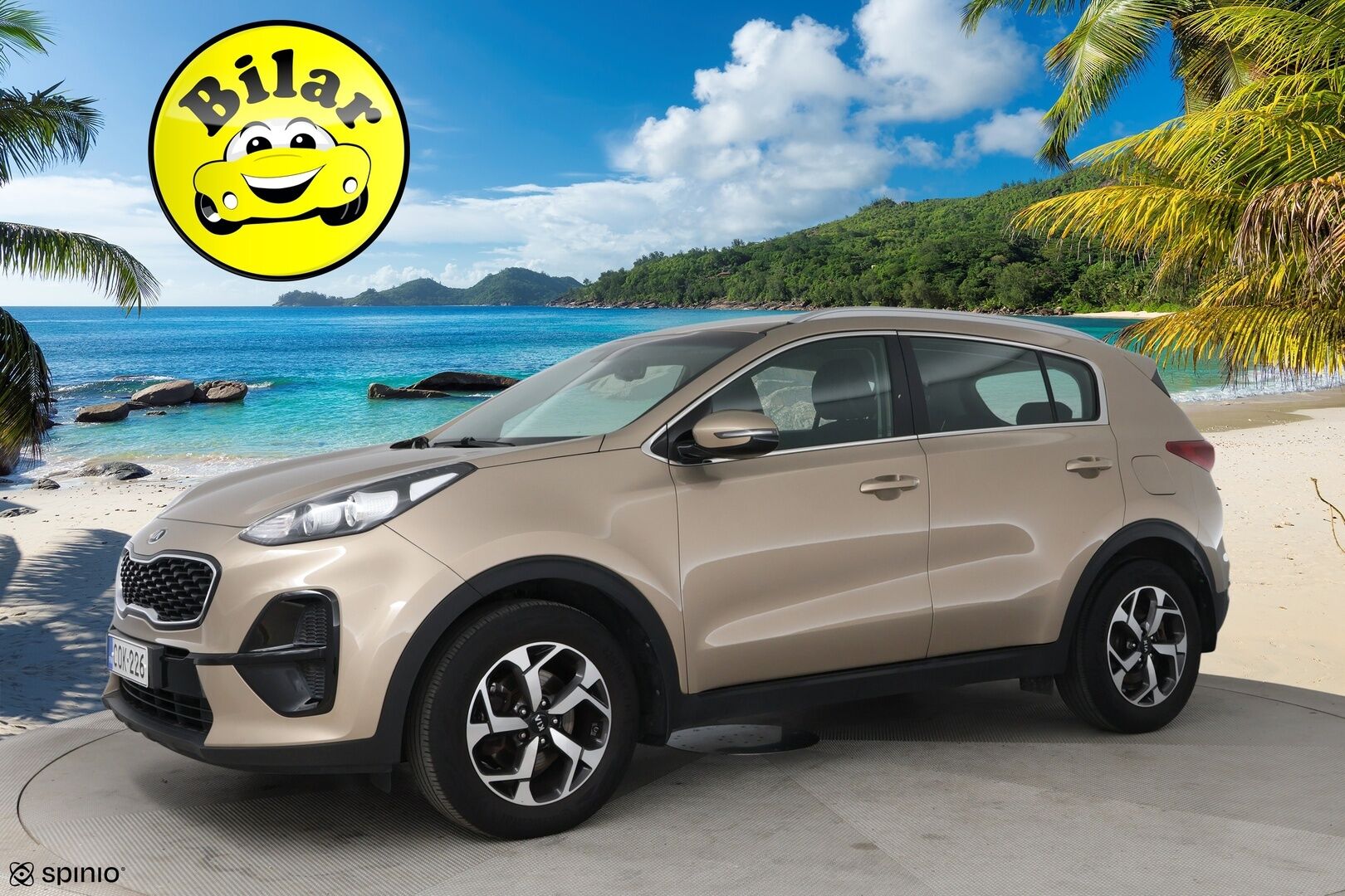 Kia Sportage 2021 SPORTAGE Monikäyttöajoneuvo (AF) 5ov 1591cm3 A - Suomi-auto | Vakkari | LED | P-kamera | Huoltokirja | 2x renkaat