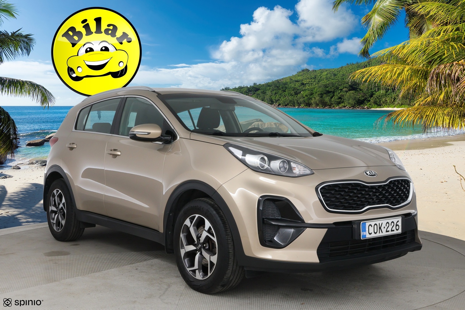 Kia Sportage 2021 SPORTAGE Monikäyttöajoneuvo (AF) 5ov 1591cm3 A - Suomi-auto | Vakkari | LED | P-kamera | Huoltokirja | 2x renkaat