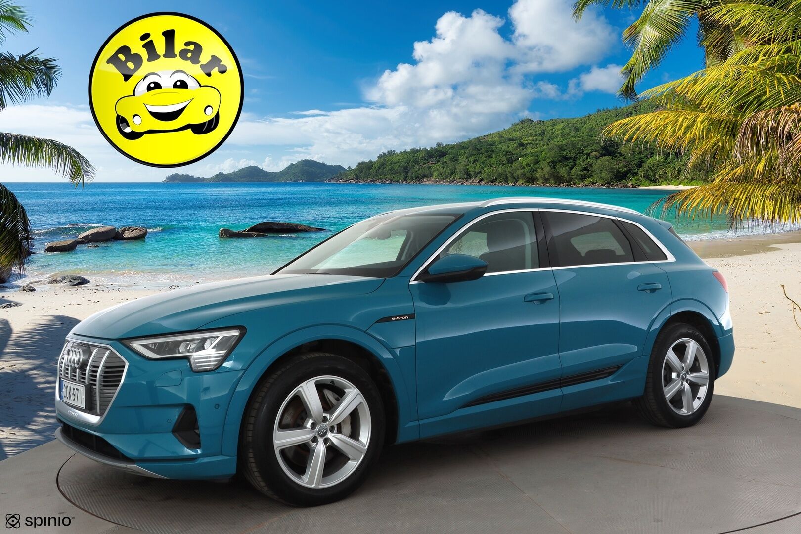 Audi e-tron 2020 Advanced Edition 55 quattro - | ACC | 360° | Sporttipenkit | Matrix-LED | Nahka-alcantara | Lane Assist | Digimittaristo | Sähk. takaluukku | Navi | Merkkihuollot | 2x renkaat aluin | 