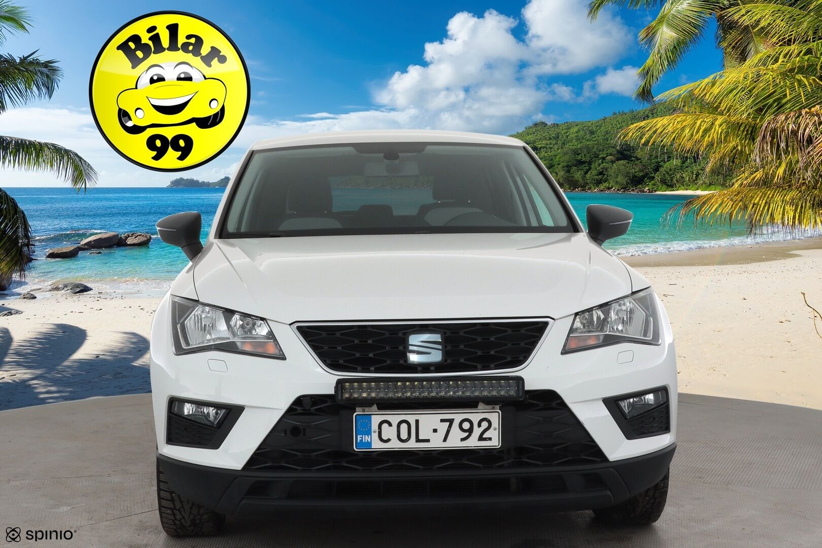 Seat Ateca 2020 1,6 TDI 115 Reference * Koukku / LED-lisävalo / P.Tutka / Lohkolämmitin / Vakkari / Bluetooth * - Suomi-auto / Kahdet renkaat aluvanteilla