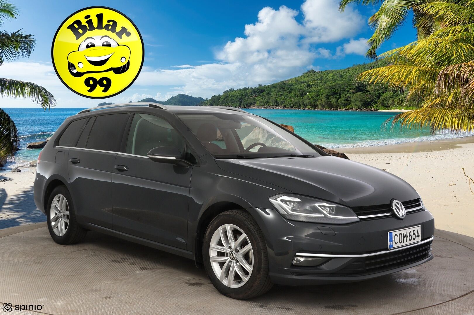 Volkswagen Golf 2020 Variant Highline 2,0 TDI SCR 110 kW DSG ** Webasto / Adapt.vakkari / P.kamera / Navi / Digimittaristo / KeylessGo** - 1.om Suomi-auto / Lämmitettävä tuulilasi