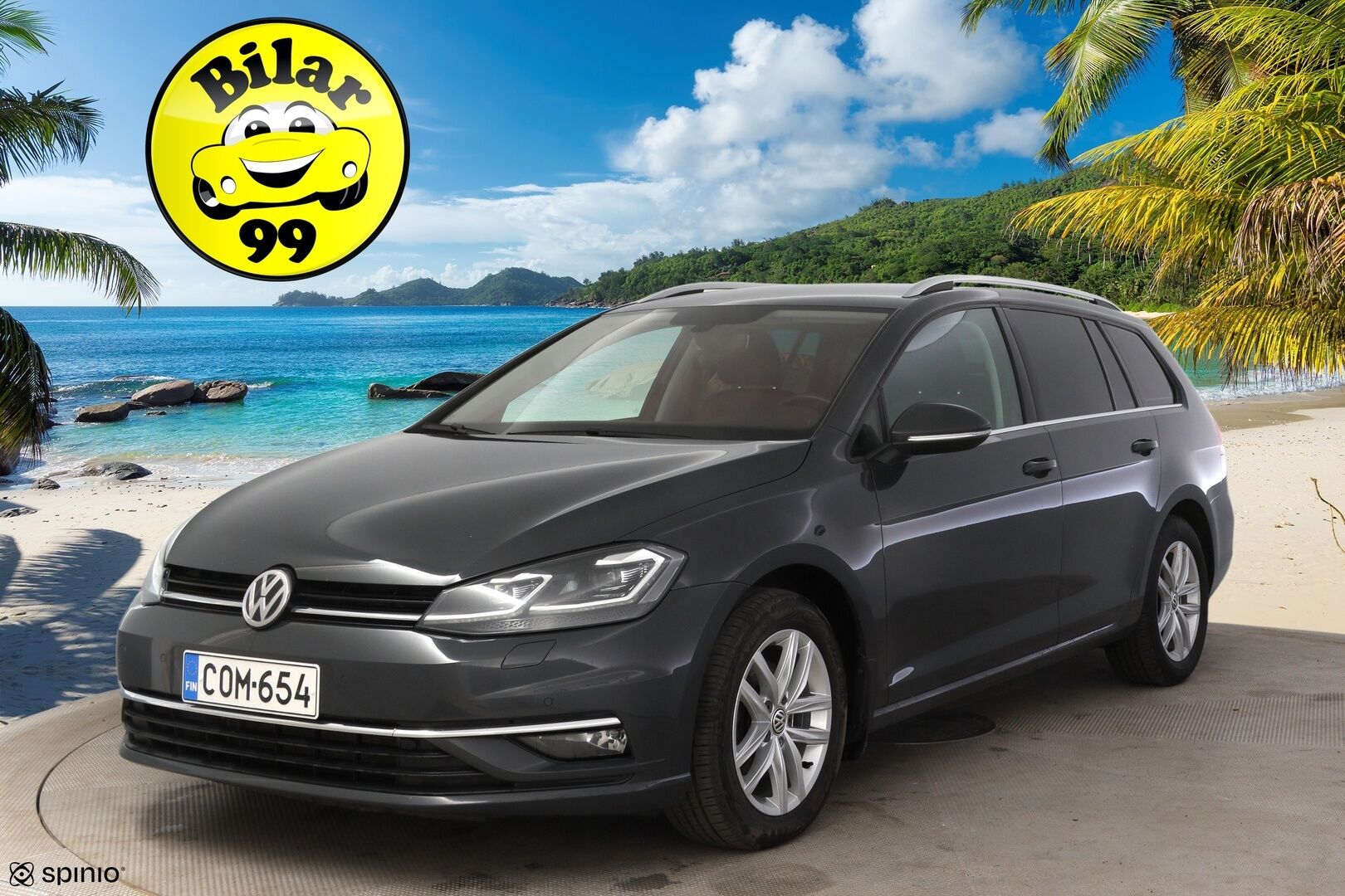 Volkswagen Golf 2020 Variant Highline 2,0 TDI SCR 110 kW DSG ** Webasto / Adapt.vakkari / P.kamera / Navi / Digimittaristo / KeylessGo** - 1.om Suomi-auto / Lämmitettävä tuulilasi