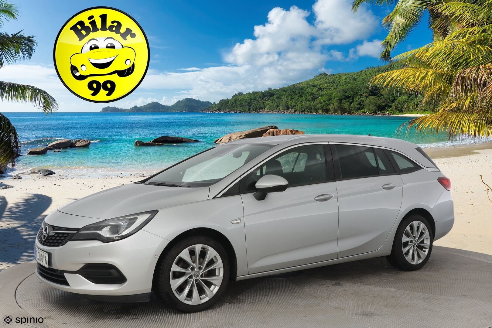Opel Astra 2020 Sports Tourer Executive 145 Turbo A *Suomi-auto / Lohkolämmitin sisäpistokkeella / Nahkasisusta / Lämmitettävät ja ilmastoidut penkit / LED-ajovalot* - *Lämmitettävät takaistuimet / Muistipenkki kuskilla / Navigointi / Ohjauspyörän lämmitys / Vakionopeudensäädin nopeudenrajoittimella*