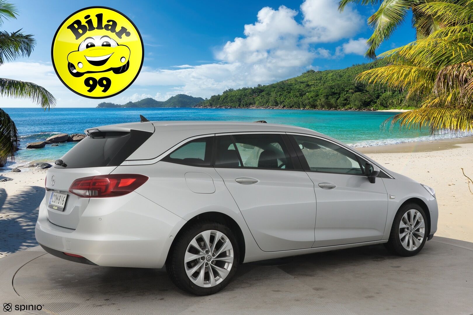Opel Astra 2020 Sports Tourer Executive 145 Turbo A *Suomi-auto / Lohkolämmitin sisäpistokkeella / Nahkasisusta / Lämmitettävät ja ilmastoidut penkit / LED-ajovalot* - *Lämmitettävät takaistuimet / Muistipenkki kuskilla / Navigointi / Ohjauspyörän lämmitys / Vakionopeudensäädin nopeudenrajoittimella*