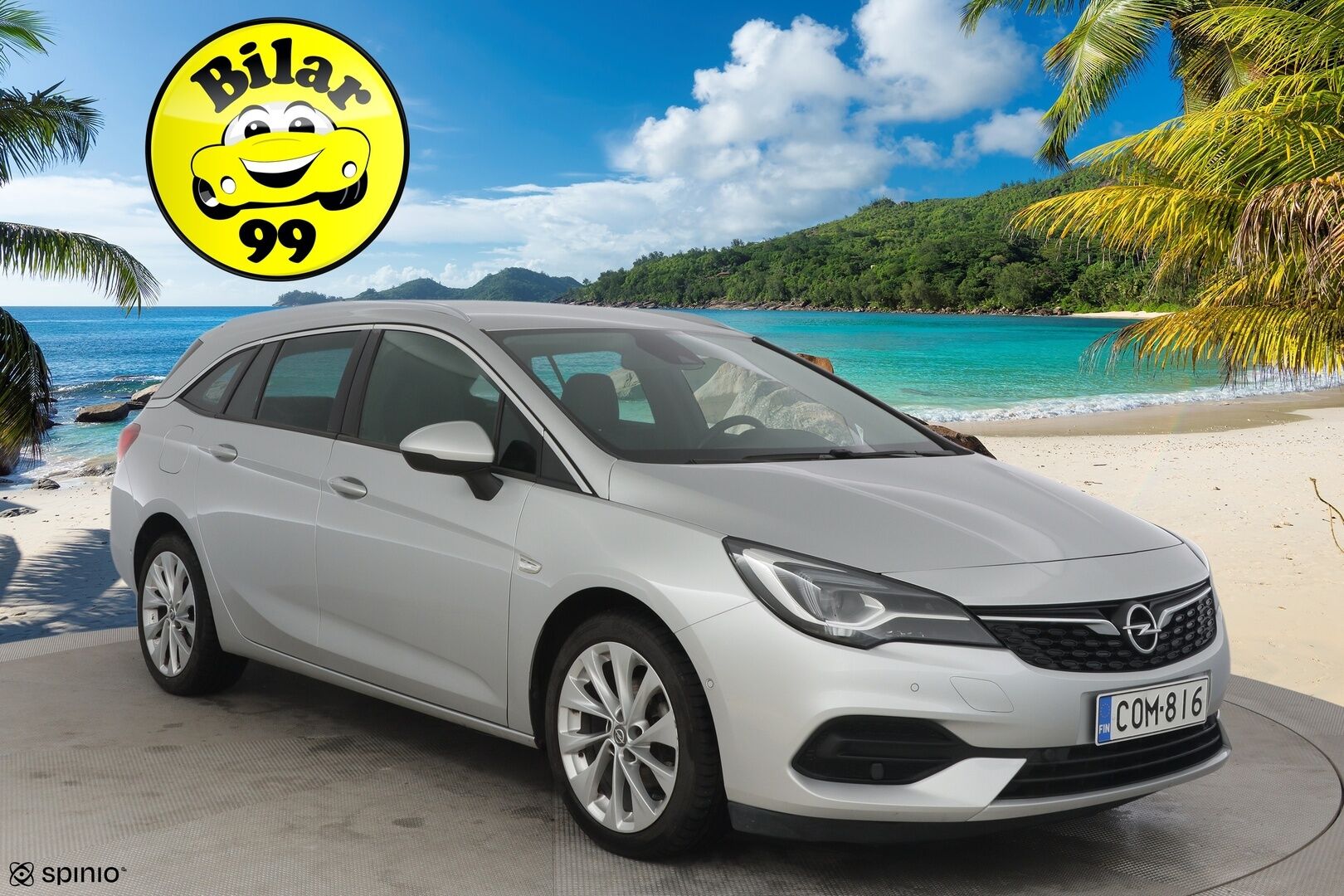 Opel Astra 2020 Sports Tourer Executive 145 Turbo A *Suomi-auto / Lohkolämmitin sisäpistokkeella / Nahkasisusta / Lämmitettävät ja ilmastoidut penkit / LED-ajovalot* - *Lämmitettävät takaistuimet / Muistipenkki kuskilla / Navigointi / Ohjauspyörän lämmitys / Vakionopeudensäädin nopeudenrajoittimella*