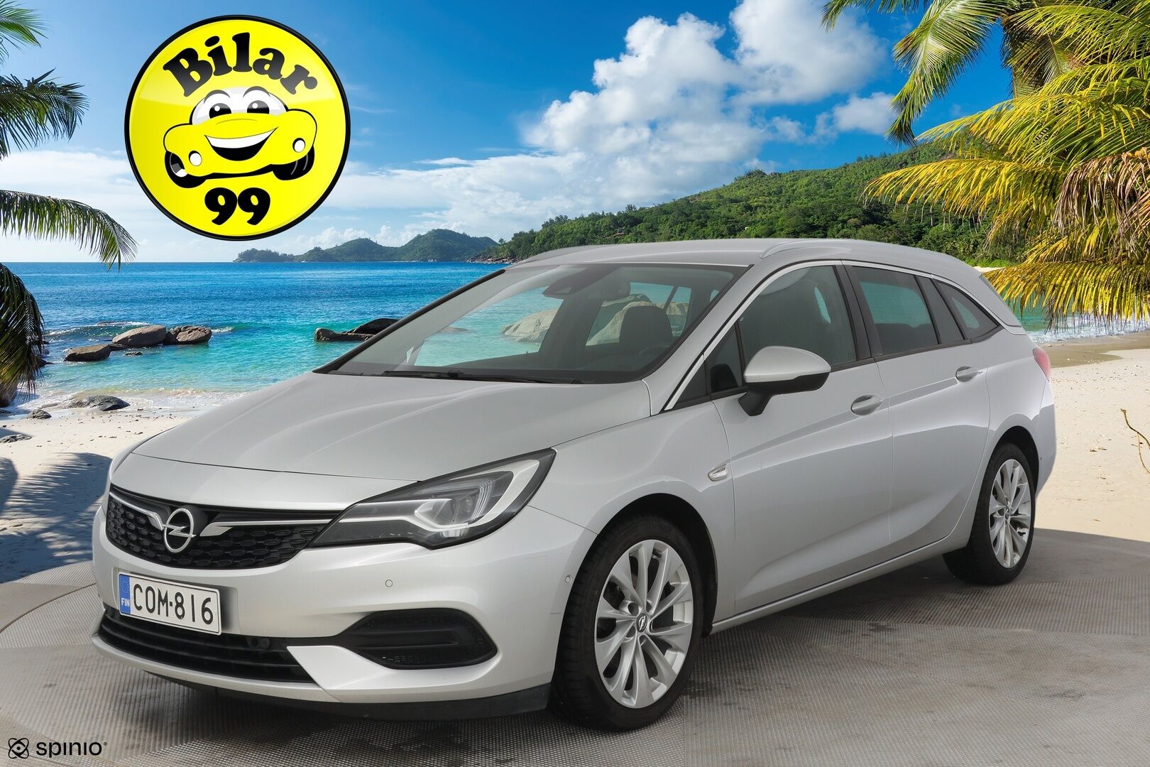 Opel Astra 2020 Sports Tourer Executive 145 Turbo A *Suomi-auto / Lohkolämmitin sisäpistokkeella / Nahkasisusta / Lämmitettävät ja ilmastoidut penkit / LED-ajovalot* - *Lämmitettävät takaistuimet / Muistipenkki kuskilla / Navigointi / Ohjauspyörän lämmitys / Vakionopeudensäädin nopeudenrajoittimella*