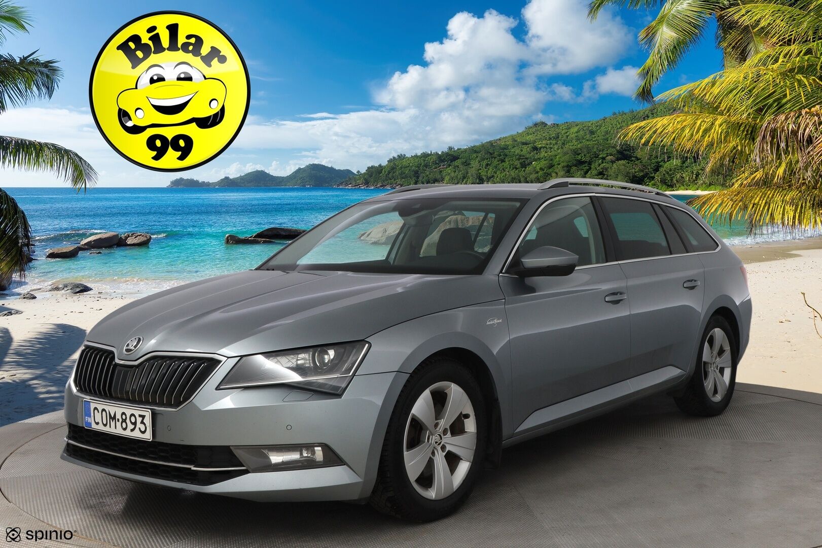 SKODA SUPERB 2016 Combi 2,0 TDI 190 4x4 L&K DSG aut * Webasto / Adapt.Vakkari / Canton / Ilmastoidut nahkapenkit / Koukku / Peruutuskamera / Lämpölasi* - Supervarusteltu / Juuri tullut Tampereelle!