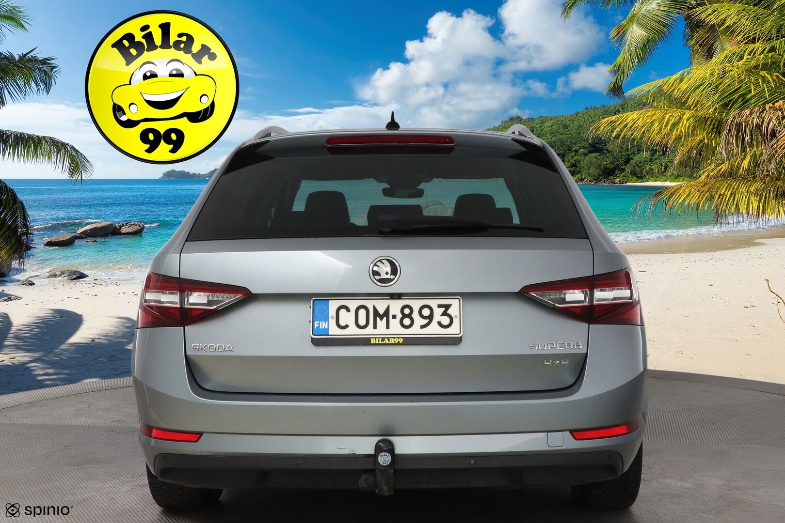 SKODA SUPERB 2016 Combi 2,0 TDI 190 4x4 L&K DSG aut * Webasto / Adapt.Vakkari / Canton / Ilmastoidut nahkapenkit / Koukku / Peruutuskamera / Lämpölasi* - Supervarusteltu / Juuri tullut Tampereelle!