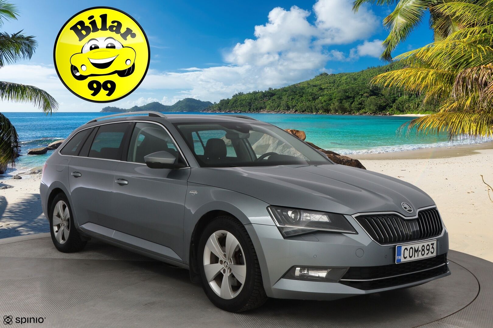SKODA SUPERB 2016 Combi 2,0 TDI 190 4x4 L&K DSG aut * Webasto / Adapt.Vakkari / Canton / Ilmastoidut nahkapenkit / Koukku / Peruutuskamera / Lämpölasi* - Supervarusteltu / Juuri tullut Tampereelle!