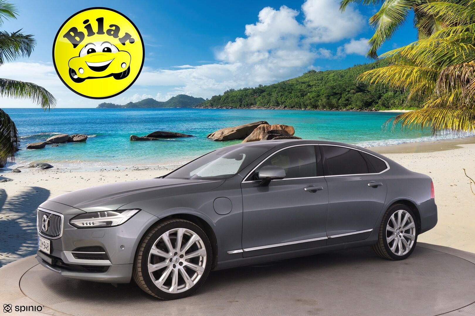 Volvo S90 2018 T8 AWD Inscription aut - | Webasto | ACC | B&W | 360 | Ilmastoidut muistipenkit | KeylessGo | Kattoluukku | LED | Koukku | 2 x Volvo alut | Upea metalliväri | Merkkihuollettu