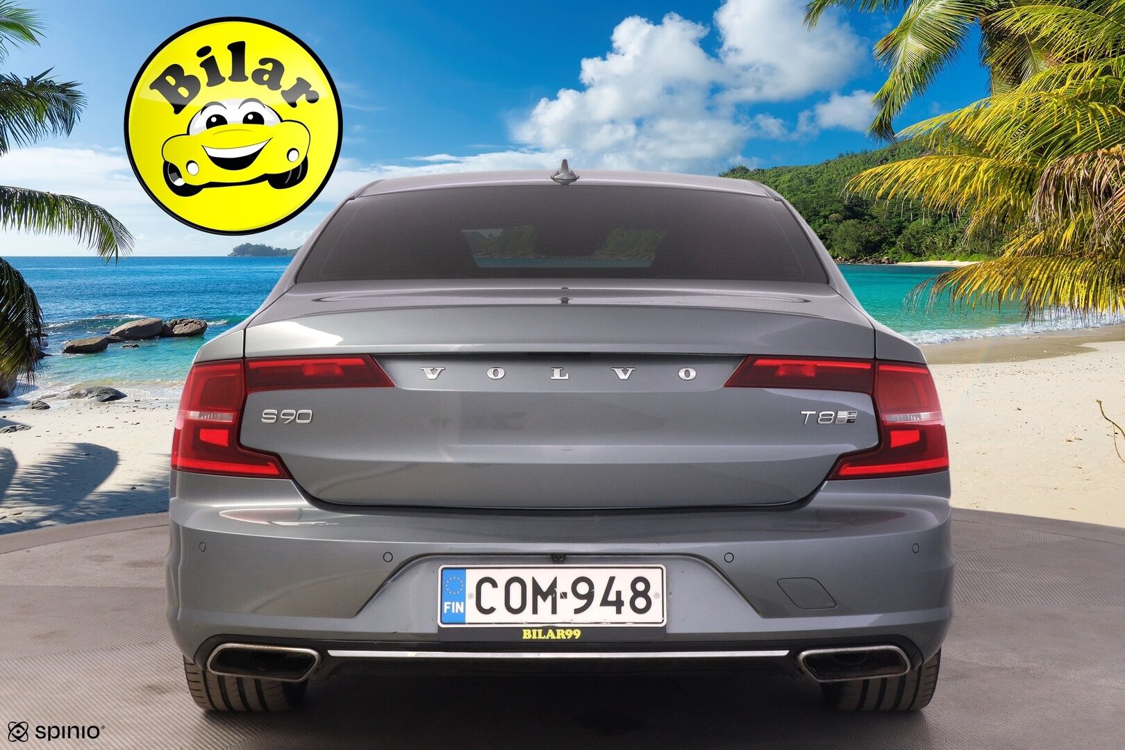 Volvo S90 2018 T8 AWD Inscription aut - | Webasto | ACC | B&W | 360 | Ilmastoidut muistipenkit | KeylessGo | Kattoluukku | LED | Koukku | 2 x Volvo alut | Upea metalliväri | Merkkihuollettu
