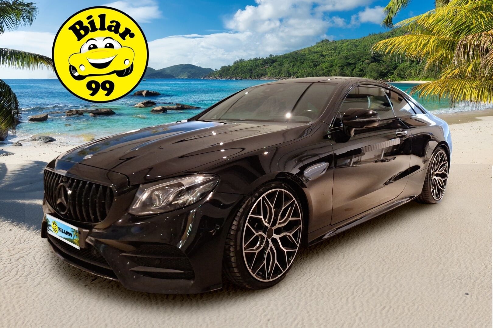 Mercedes-Benz E 2017 220 d Coupé AMG *Widescreen / Burmester / Webasto / 360 / Hierovat muistinahat / HUD / BLIS / Panorama / KeyLessGo* - Supervarusteilla siistikuntoinen ja hyvin huollettu Coupe 20'' Vossen- sekä 19'' AMG vanteilla - HULLUT AVAJAISHULINAT KORKOTARJOUS 3,29 %