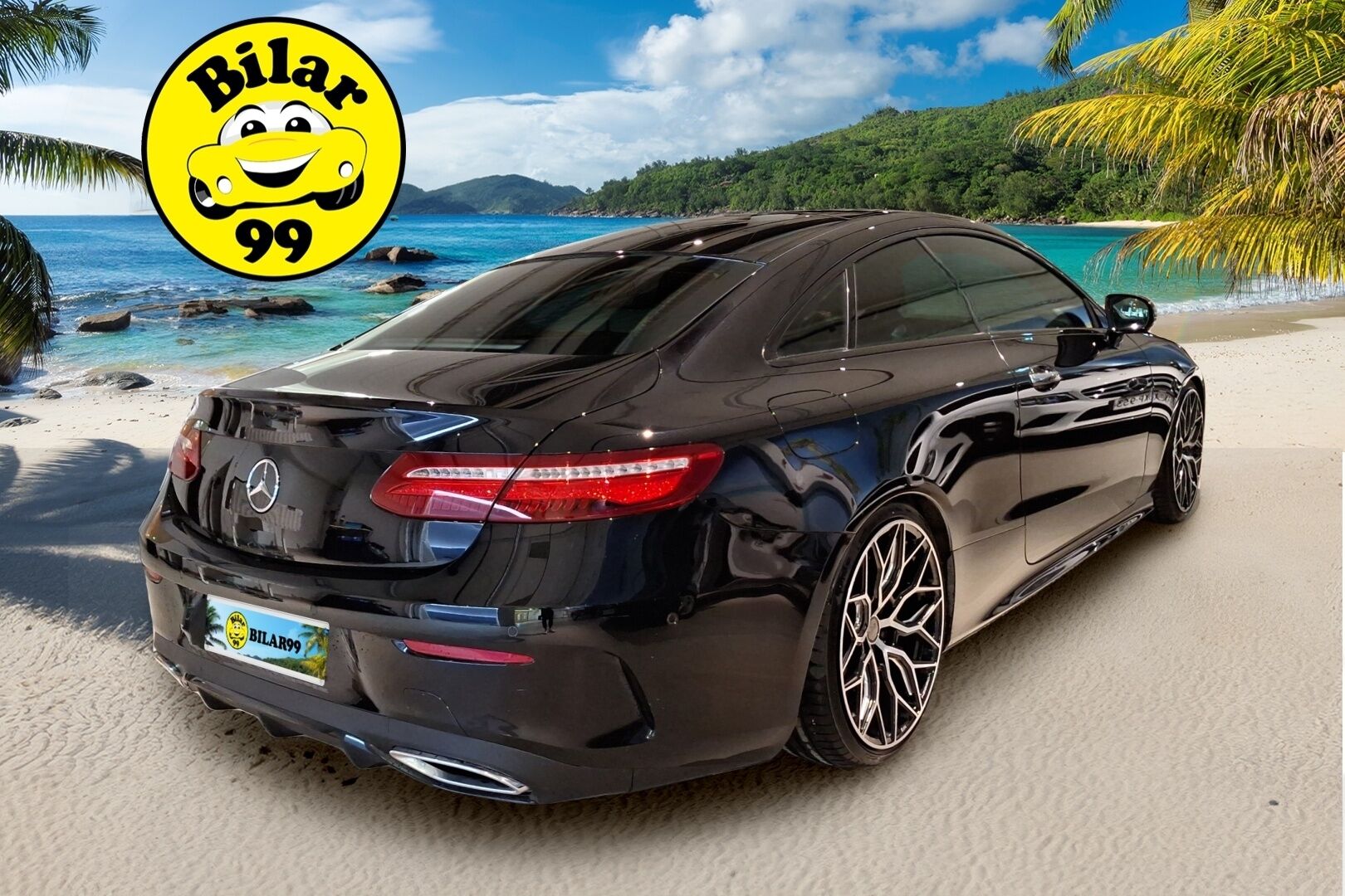 Mercedes-Benz E 2017 220 d Coupé AMG *Widescreen / Burmester / Webasto / 360 / Hierovat muistinahat / HUD / BLIS / Panorama / KeyLessGo* - Supervarusteilla siistikuntoinen ja hyvin huollettu Coupe 20'' Vossen- sekä 19'' AMG vanteilla - HULLUT AVAJAISHULINAT KORKOTARJOUS 3,29 %