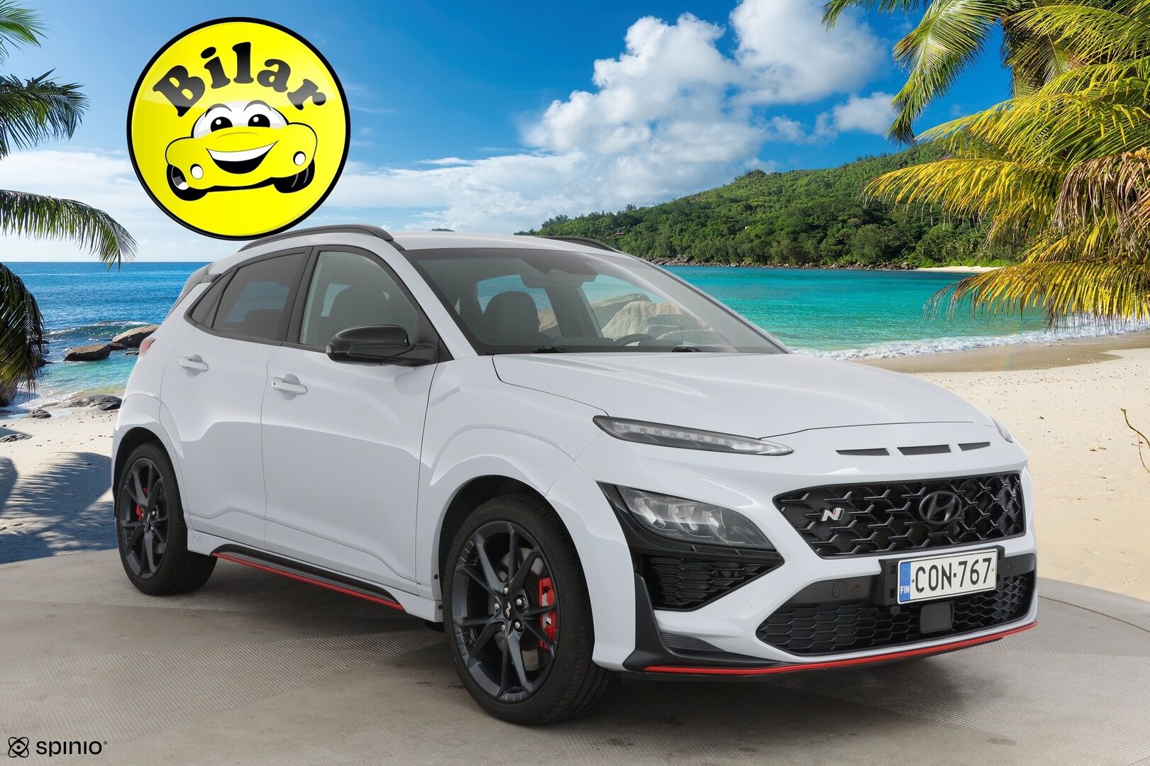 Hyundai KONA 2022 N 2.0 T-GDI 2WD 280 hv 8DCT automaatti MY21 - Juuri huollettu | Merkkihuollettu | Adap.vakkari | HUD | KRELL | P.Kamera | BLIS | Lohko | Ilmastoidut sähköpenkit | Adap.LED | Ratinlämmitin | 2x Renkaat | Suomi-auto