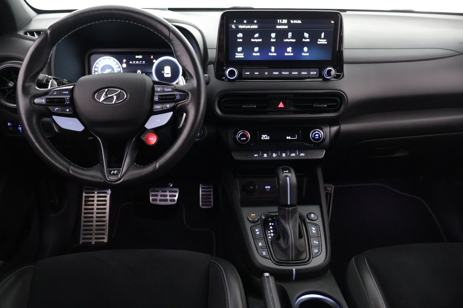 Hyundai KONA 2022 N 2.0 T-GDI 2WD 280 hv 8DCT automaatti MY21 - Juuri huollettu | Merkkihuollettu | Adap.vakkari | HUD | KRELL | P.Kamera | BLIS | Lohko | Ilmastoidut sähköpenkit | Adap.LED | Ratinlämmitin | 2x Renkaat | Suomi-auto
