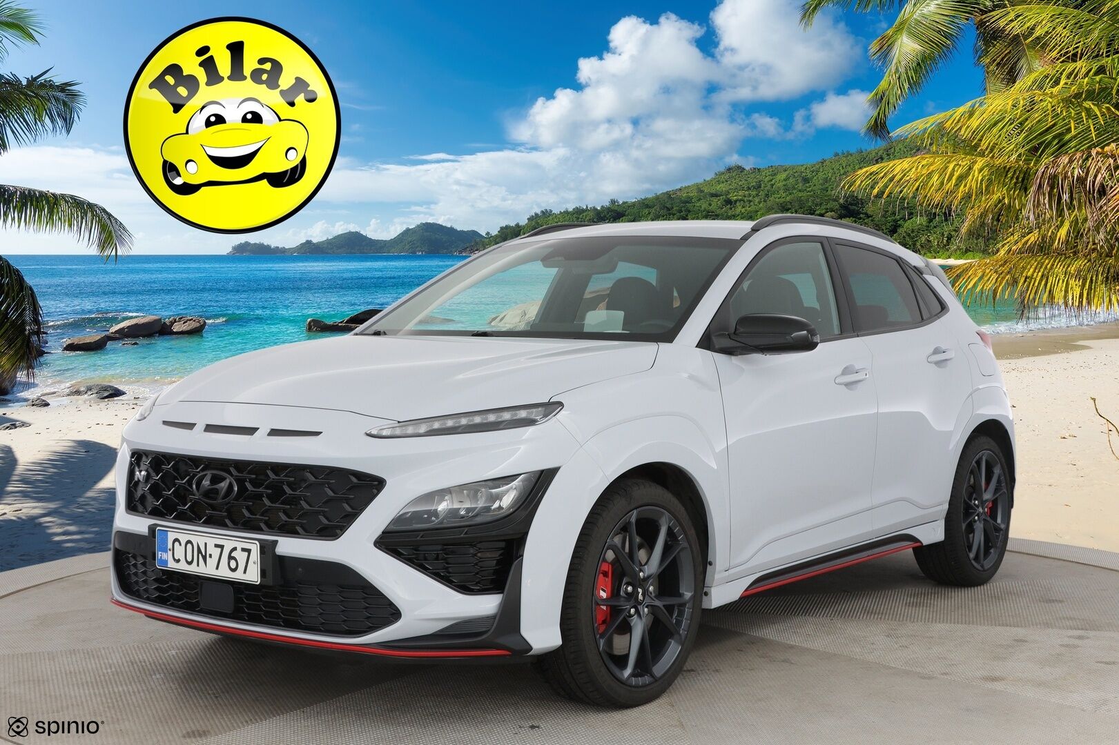 Hyundai KONA 2022 N 2.0 T-GDI 2WD 280 hv 8DCT automaatti MY21 - Juuri huollettu | Merkkihuollettu | Adap.vakkari | HUD | KRELL | P.Kamera | BLIS | Lohko | Ilmastoidut sähköpenkit | Adap.LED | Ratinlämmitin | 2x Renkaat | Suomi-auto