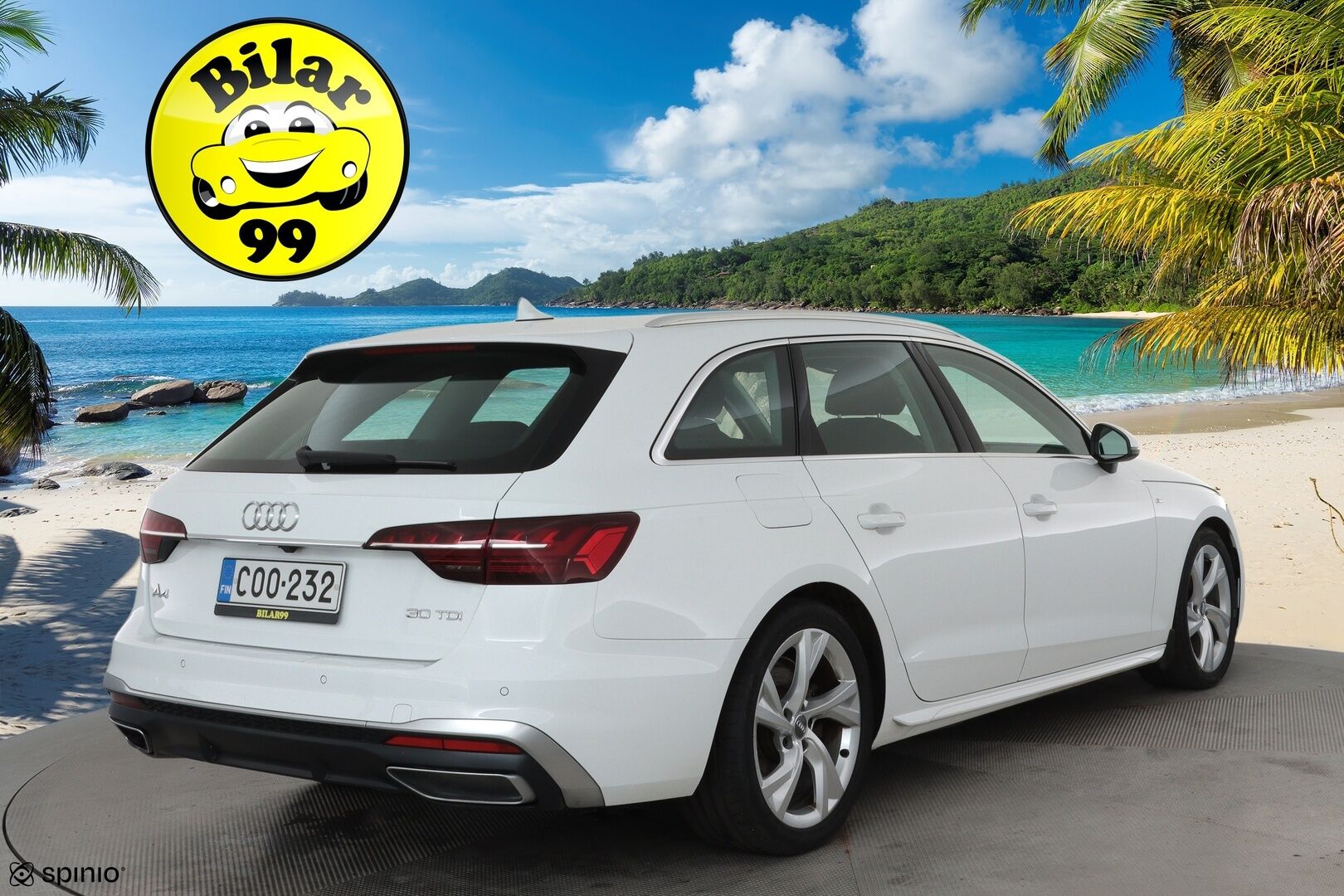Audi A4 2020 Avant Business S line Edition 30 TDI 100 kW S tronic **Webasto / Vakkari / P.kamera / Koukku / Matrix LED** - 1.Om Suomi-auto / Merkkiliikkeen huoltokirja / Viimeisin huolto 90tkm 06/25