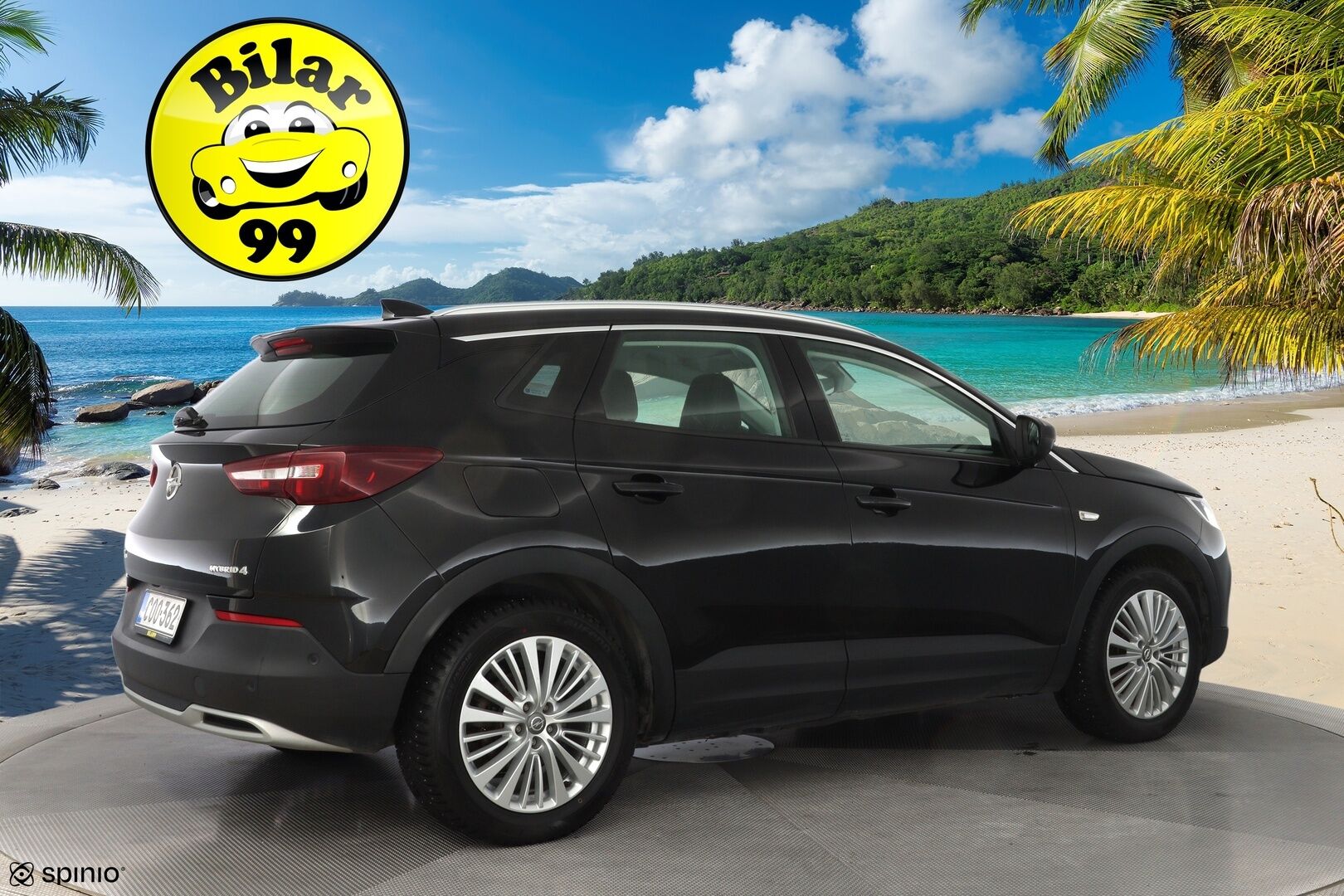 Opel Grandland X 2020 PHEV Executive 300 Turbo A8 AWD *Vakkari / 360 Kamera / Ilmastoidut penkit / S.Luukku / Carplay / Keyless / Blis* - KATSO POIKKEUSHINTA! / SOH 96.8% / Suomi-auto / Juuri huollettu ja katsastettu / Kahdet vanteet / 