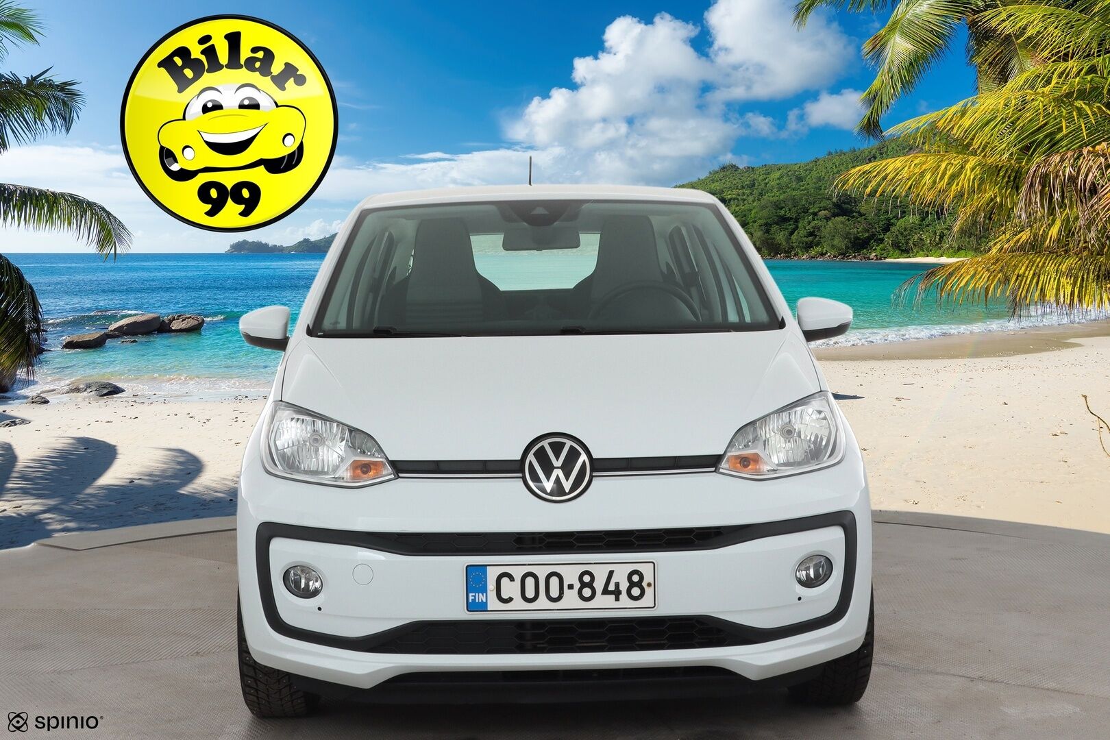 Volkswagen up! 2020 eco up! 1,0 50 kW * Vakkari / P.kamera / Bluetooth / Auto.ilmastointi / 2xRenkaat * - 1.Om Suomi-auto / Juuri huollettu