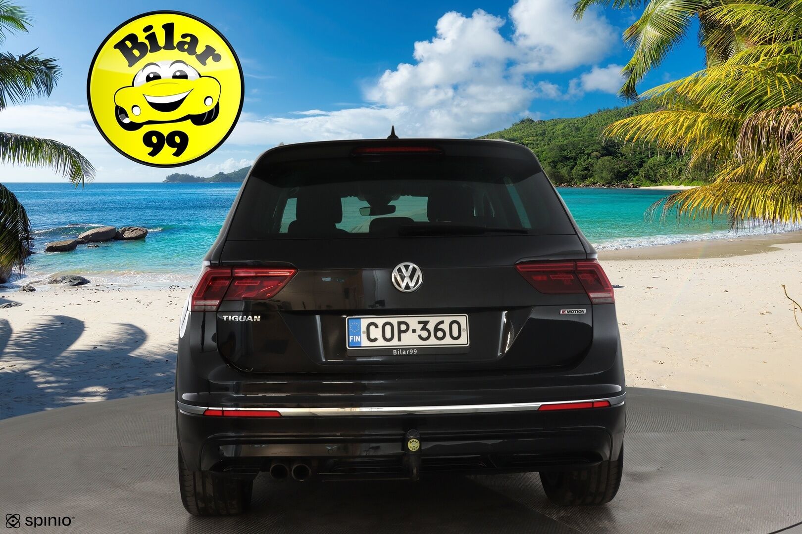 Volkswagen Tiguan 2020 R-Line 2,0 TDI SCR 110 kW 4MOTION DSG * Webasto / Koukku / Adapt.Vakkari / LED / Navi / Digimittari / Kangas-Alcantara - Suomi-auto / Kahdet Renkaat
