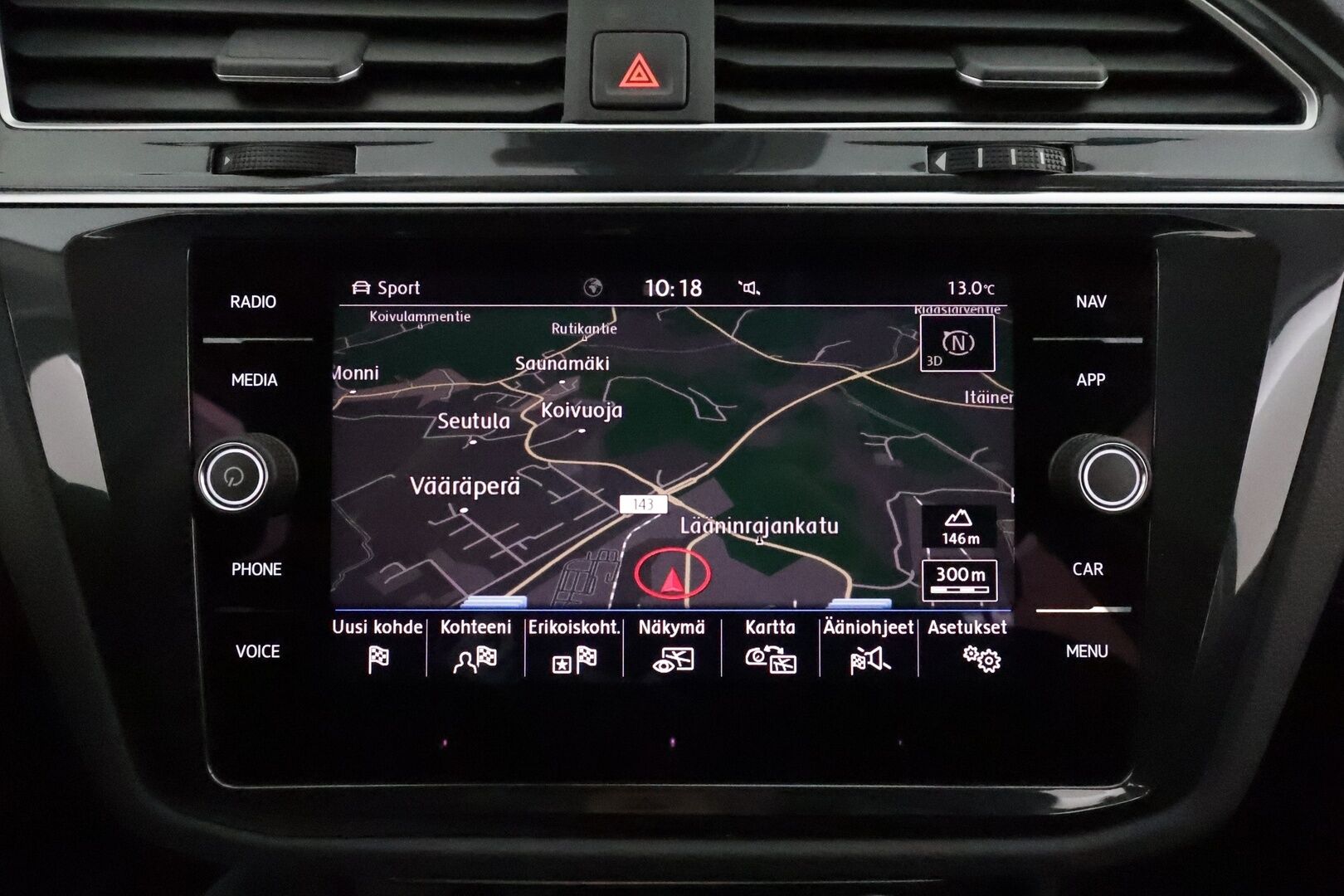 Volkswagen Tiguan 2020 R-Line 2,0 TDI SCR 110 kW 4MOTION DSG * Webasto / Koukku / Adapt.Vakkari / LED / Navi / Digimittari / Kangas-Alcantara - Suomi-auto / Kahdet Renkaat