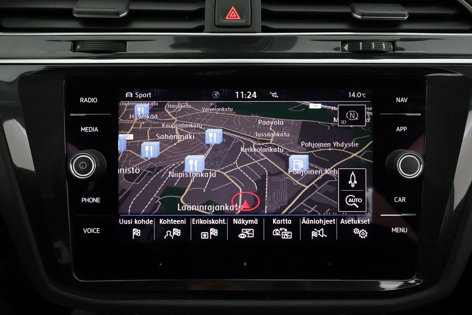 Volkswagen Tiguan 2020 R-Line 2,0 TDI SCR 110 kW 4MOTION DSG * Webasto / Koukku / Adapt.Vakkari / LED / Navi / Digimittari / Kangas-Alcantara - Suomi-auto / Kahdet Renkaat