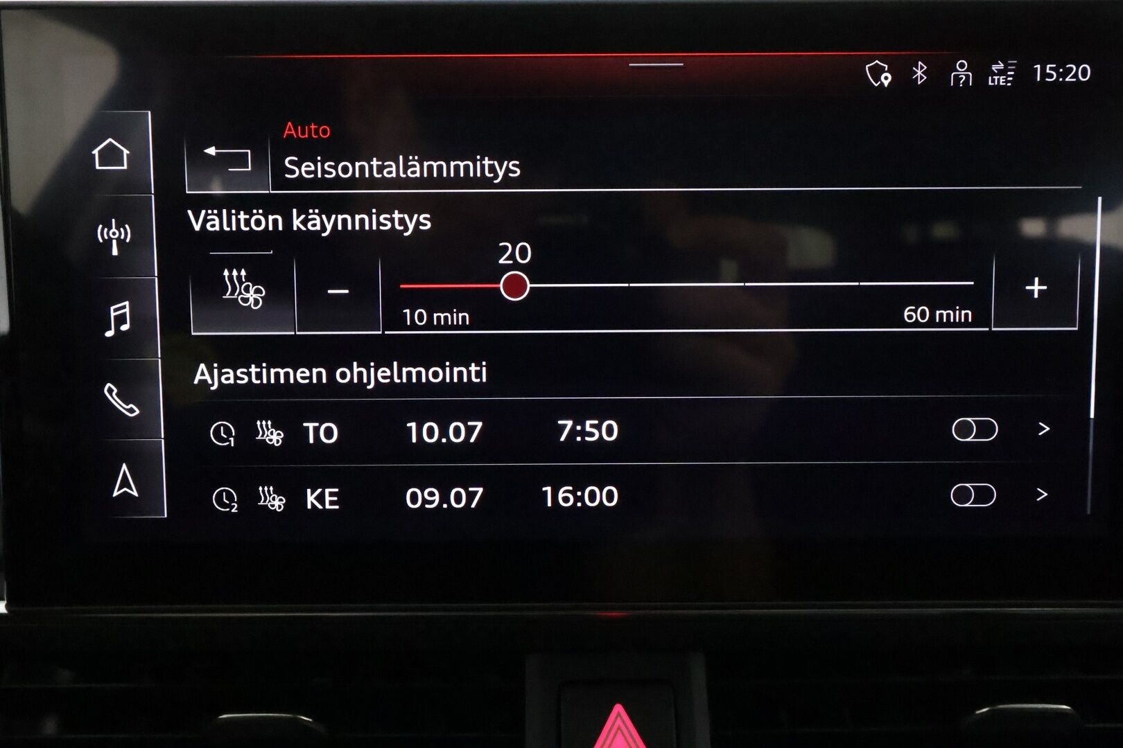 Audi A4 2020 Avant Business Advanced 45 TFSI 180 kW MHEV quattro S tronic **Webasto / Vakkari / Digimittaristo / KeylessGo / Navi** - 3,99 % KORKOTARJOUS TÄHÄN AUTOON - Suomi-auto / Kahdet renkaat aluvanteilla