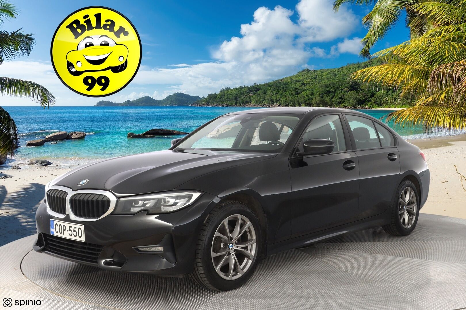 BMW 320 2020 G20 Sedan Business Sport A - | Suomi- auto | Kahdet renkaat aluvantein | Juuri katsastettu ja huollettu | Vakkari | Tutkat | Lohkolämmitin | Koukku | Sporttipenkit |