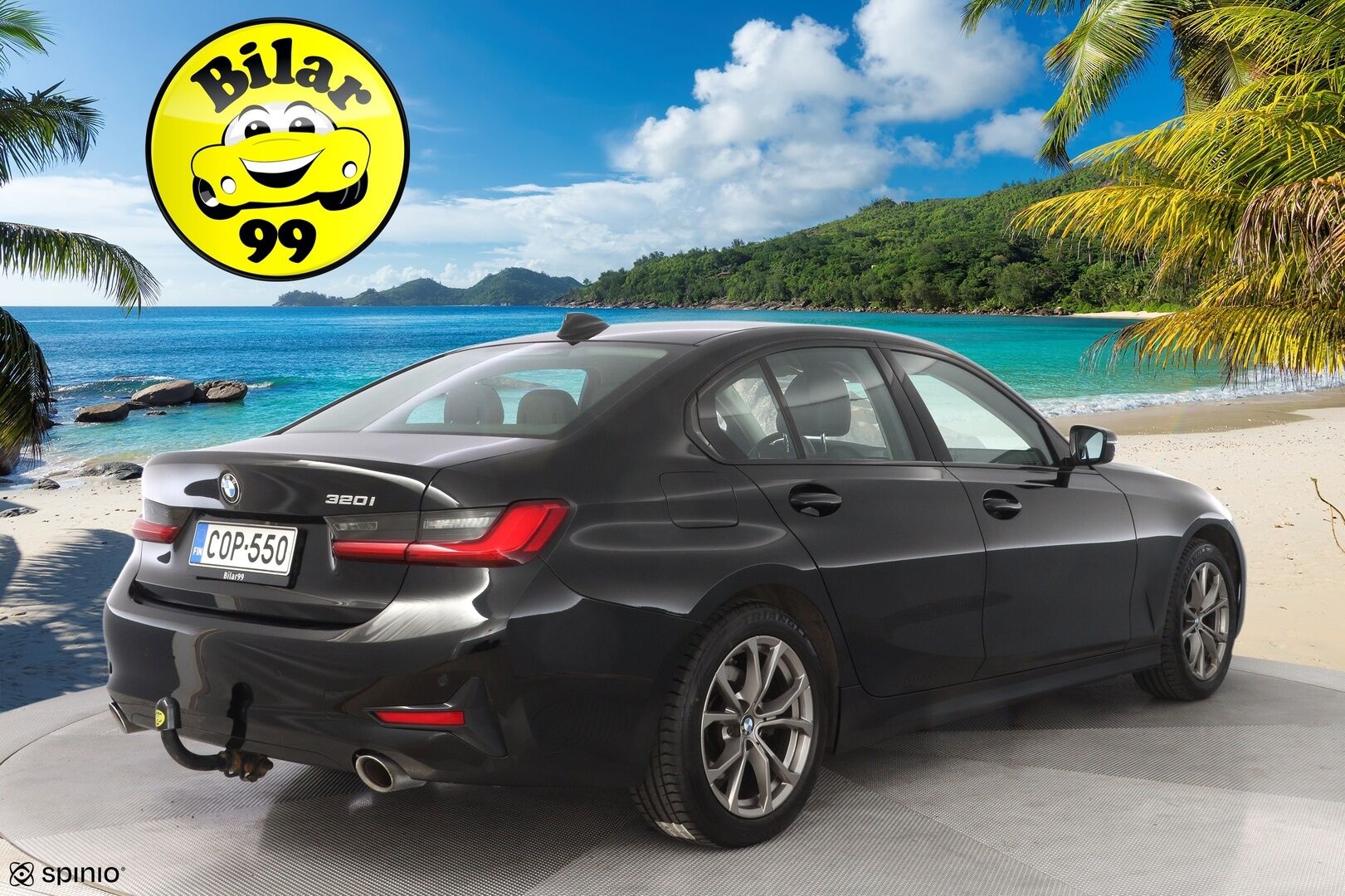 BMW 320 2020 G20 Sedan Business Sport A - | Suomi- auto | Kahdet renkaat aluvantein | Juuri katsastettu ja huollettu | Vakkari | Tutkat | Lohkolämmitin | Koukku | Sporttipenkit |