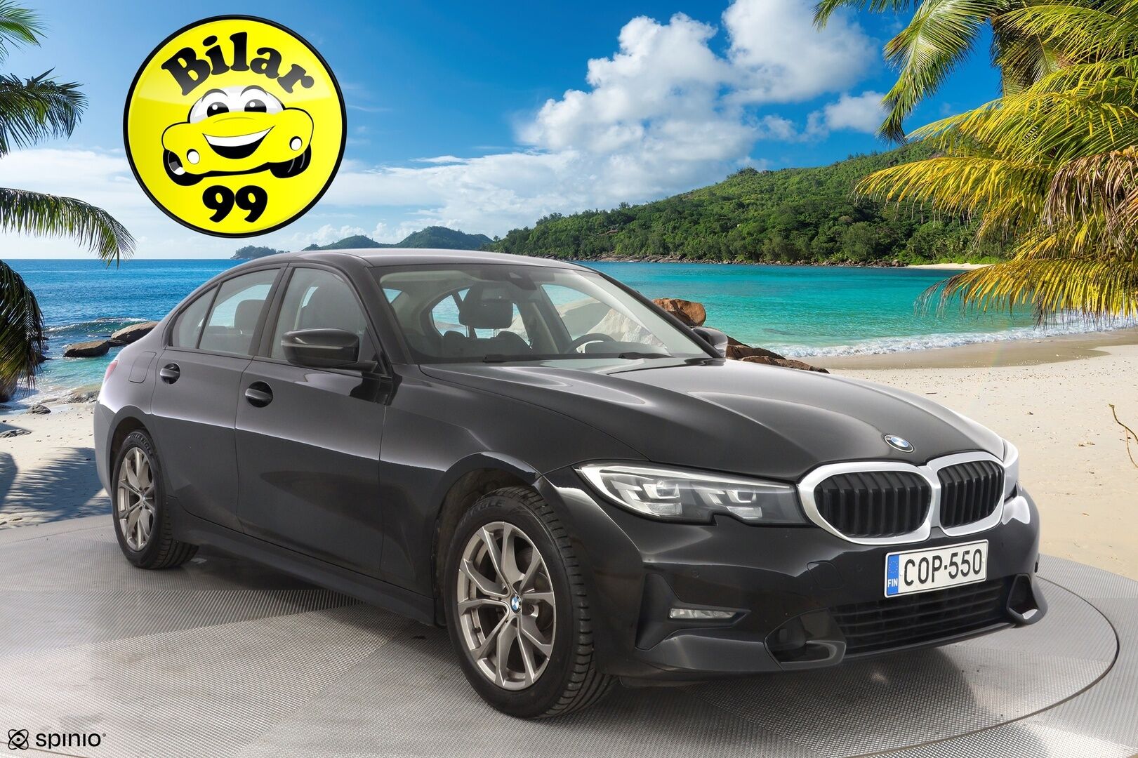 BMW 320 2020 G20 Sedan Business Sport A - | Suomi- auto | Kahdet renkaat aluvantein | Juuri katsastettu ja huollettu | Vakkari | Tutkat | Lohkolämmitin | Koukku | Sporttipenkit |