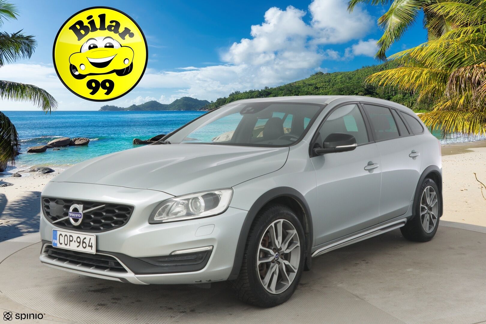 Volvo V60 Cross Country 2018 D4 AWD Business Summum aut * Adapt.Vakkari / Webasto / Muistipenkki / Nahkasisusta / Navi / Keyless * - Ei AdBlue järjestelmää! - HULLUT AVAJAISHULINAT KORKOTARJOUS 3,29 %