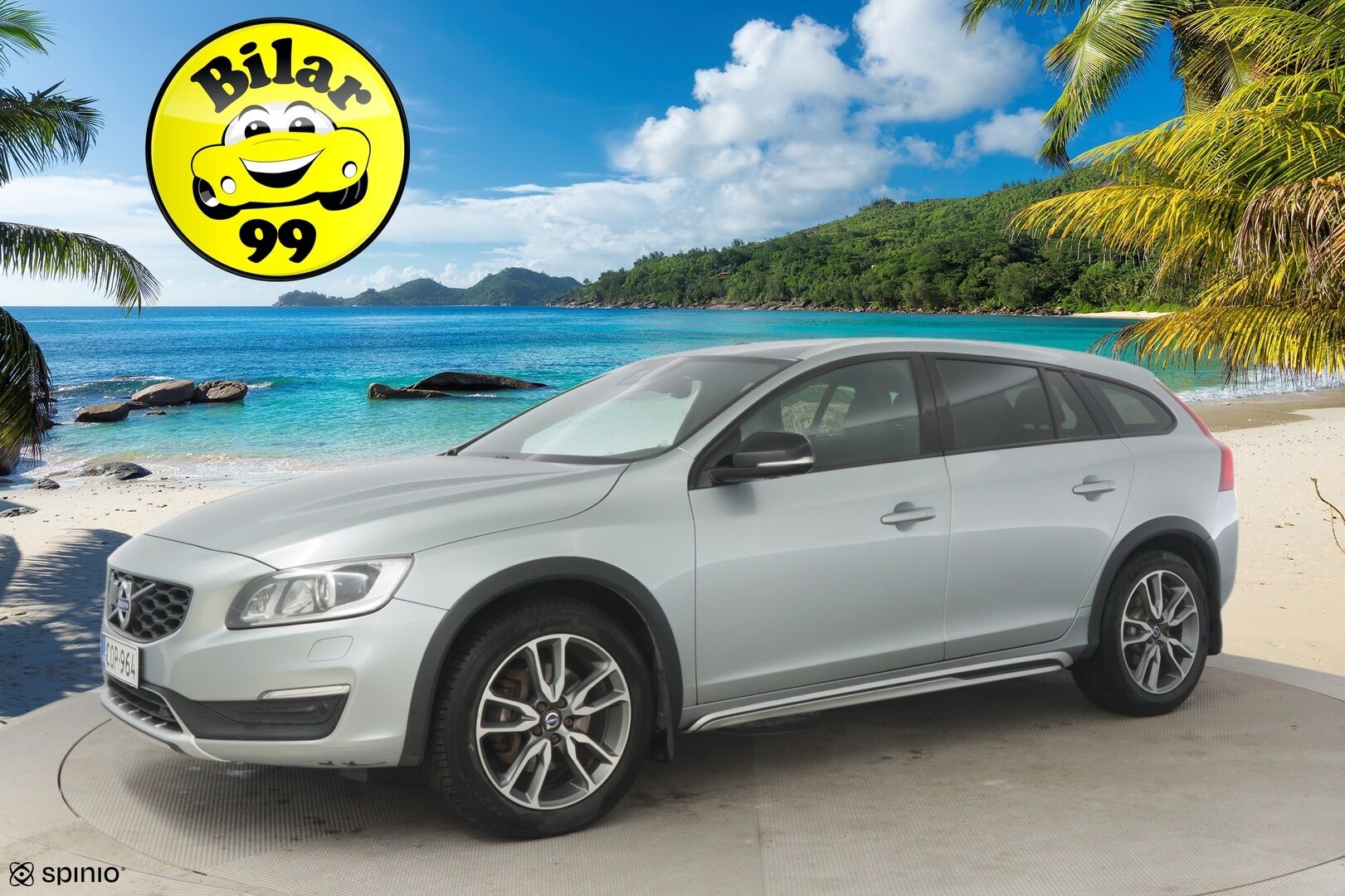 Volvo V60 Cross Country 2018 D4 AWD Business Summum aut * Adapt.Vakkari / Webasto / Muistipenkki / Nahkasisusta / Navi / Keyless * - Ei AdBlue järjestelmää! - HULLUT AVAJAISHULINAT KORKOTARJOUS 3,29 %